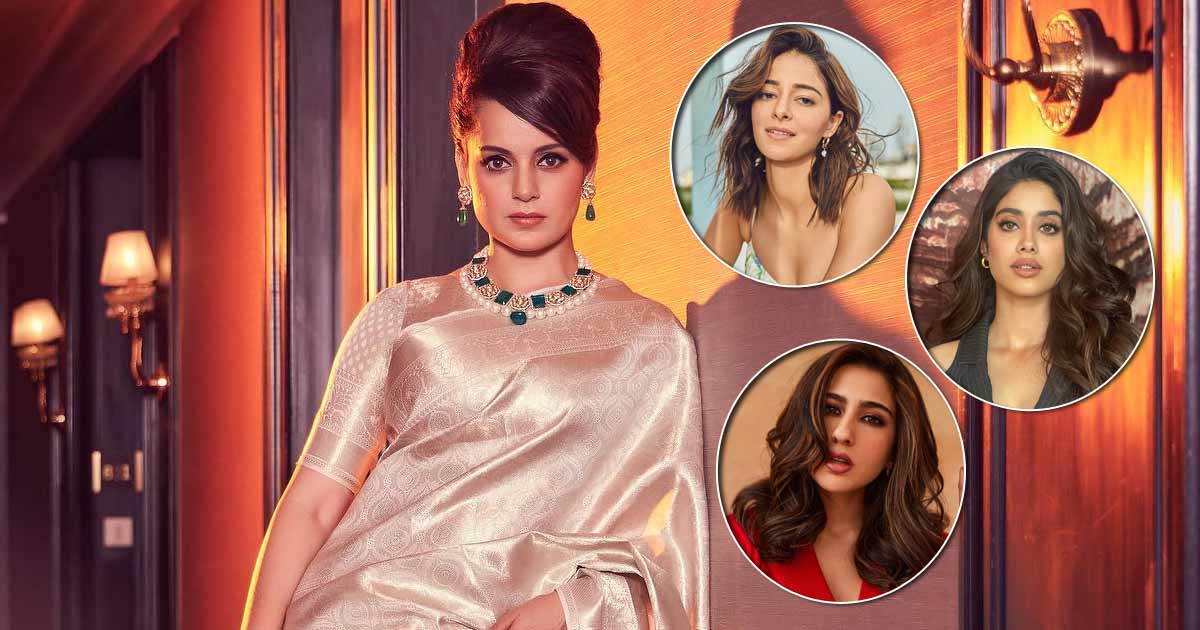 When Kangana Ranaut Called Ananya Panday, Janhvi Kapoor, Sara Ali Khan & Other Star Kids ‘Uble Hue Ande’, While Citing Pushpa As An Example