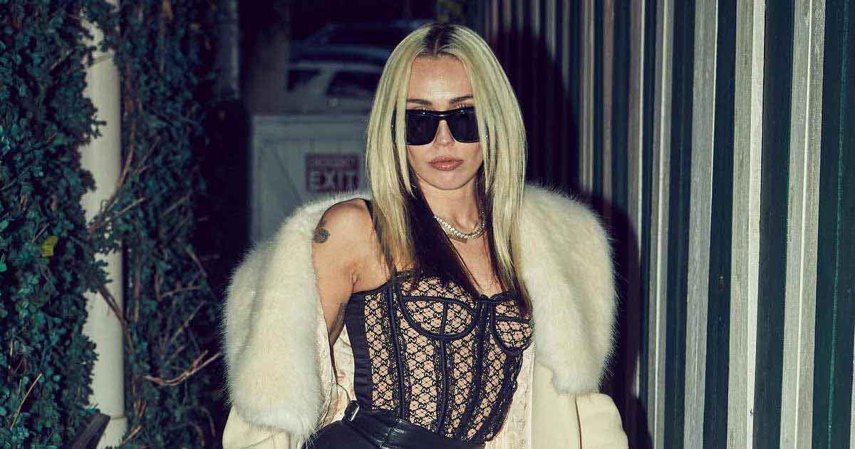 When Miley Cyrus Got ‘Really Drunk’ Partying In Nothing But A Satin Br* & Matching Mini Skirt