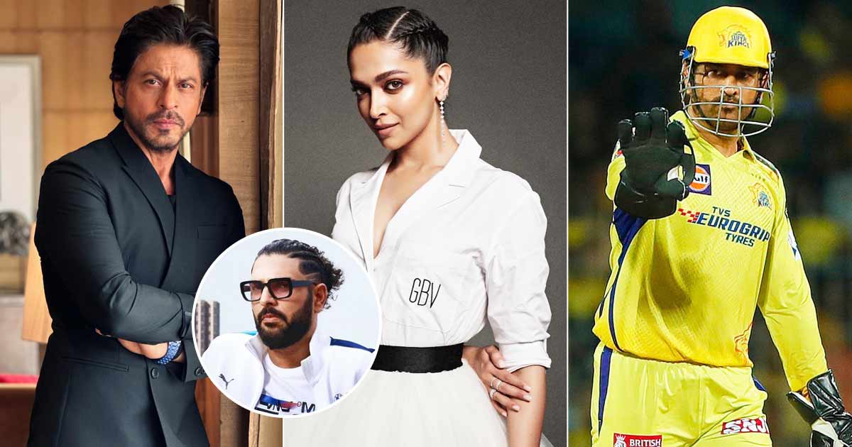 When Shah Rukh Khan Teased MS Dhoni With Deepika Padukone’s Name Saying “Maybe You’ve Not Heard Of Her” To Which The Latter Said, “Yuvi (Yuvraj Singh) Knows Her”