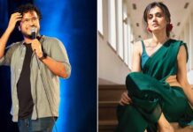 Abish Mathew tells Taapsee, 'Both eyes shut is best way to watch anything you do on screen'