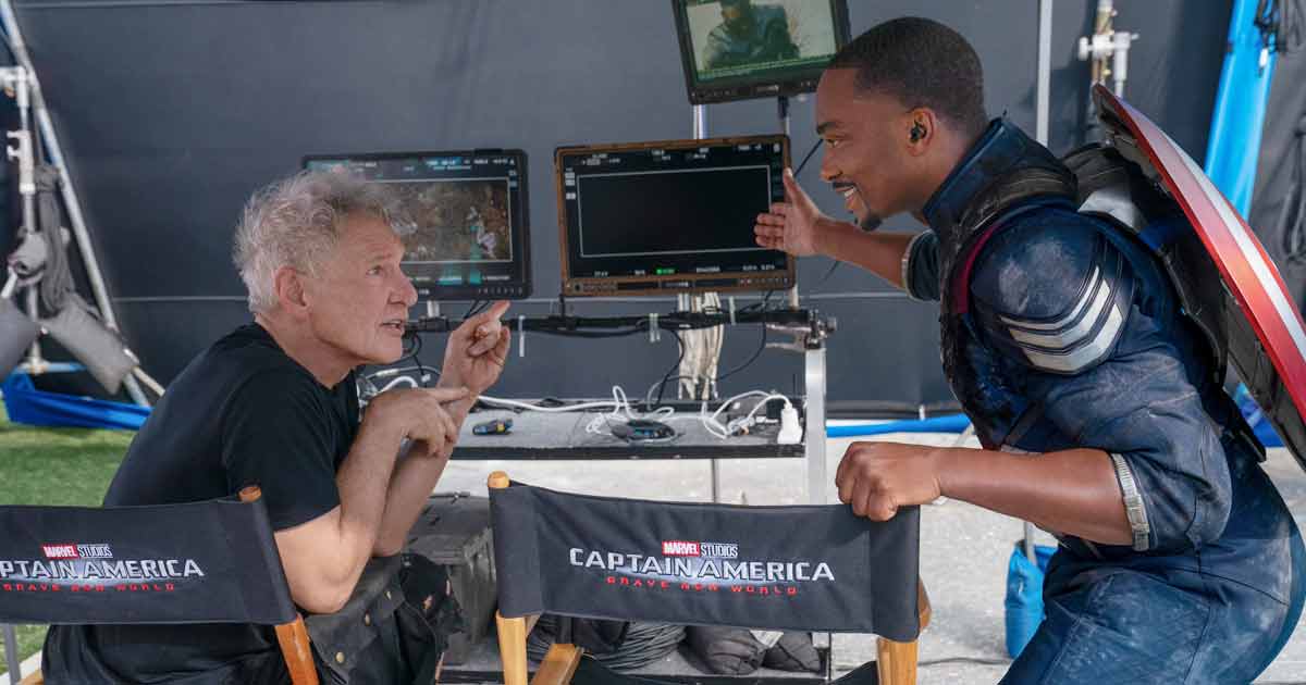 Anthony Mackie forgot his 'Captain America 4' lines courtesy to Harrison Ford
