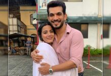 Arjun Bijlani, Nikki Sharma brave Mumbai's heavy rains for a romantic sequence in ‘ShivShakti’