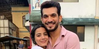 Arjun Bijlani plays prank on Nikki, hides her make-up room keys on sets