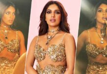 Bhumi Pednekar Walks The Fashion Ramp Donning A Shimmery Cleav*ge-Baring Ensemble & Gets Massively Trolled Online While Being Compared With Kim Kardashian, Netizens Troll
