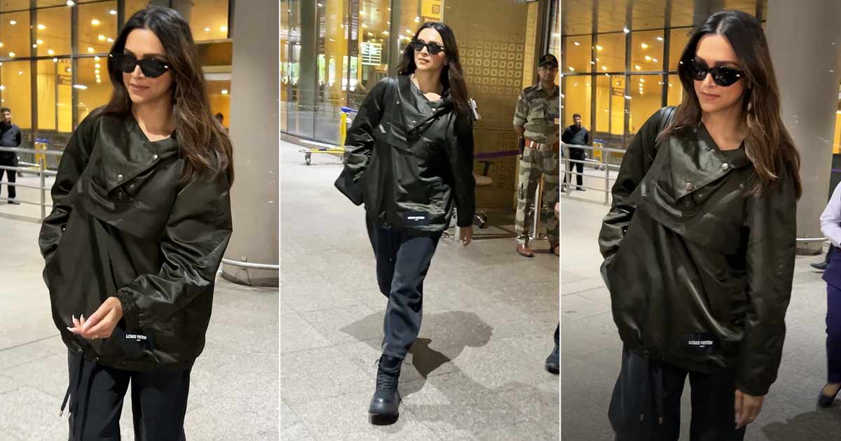 Deepika Padukone Once AGAIN Proves She Is 'Queen Of Airport Looks' As She  Fuses Tracksuit With LV Bag. PICS, Celebrity News