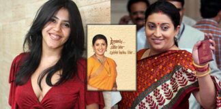 Ekta tore Smriti Irani's contract days before hiring her for 'Kyunki Saas Bhi Kabhi Bahu Thii'