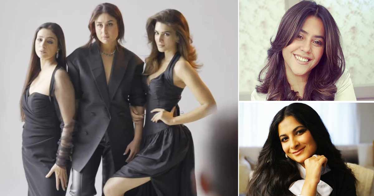 Kareena Kapoor Khan Kriti Sanon & Tabu's The Crew Gets A Release Date  Producers Ektaa Kapoor & Rhea Kapoor Make The Big Announcement