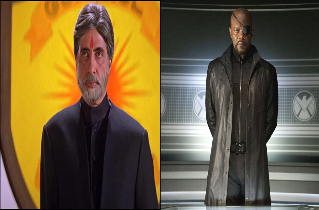 Amitabh Bachhan as Nick Fury
