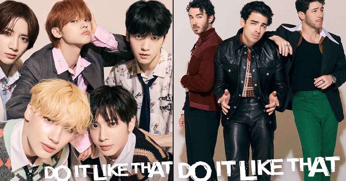 K-pop powerhouse TXT team up with Jonas Brothers for new single 'Do It Like That'