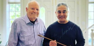 Kamal Haasan meets long-time friend, Academy Award winner Mike Westmore in Los Angeles