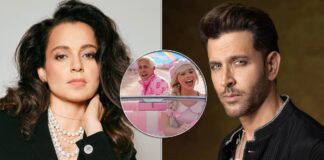 Kangana Ranaut & Hrithik Roshan Replace Margot Robbie & Ryan Gosling In Viral ‘Barbie’ Clip, Making Fans Call Them ‘Kengana’ & ‘Kenroshan’ Kangana Ranaut & Hrithik Roshan Replace Margot Robbie & Ryan Gosling In Viral 'Barbie' Clip