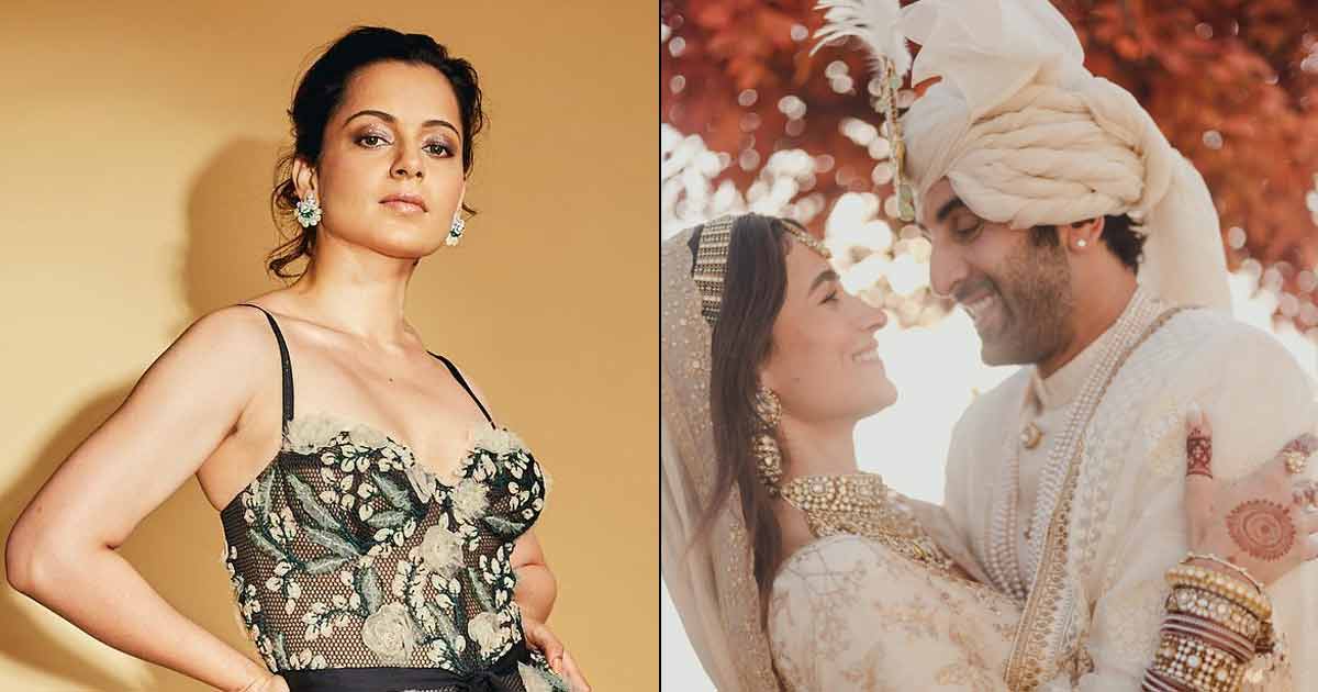 Kangana Ranaut's Takes An Alleged Dig At Ranbir Kapoor & Alia Bhatt's 'Fake' Marriage