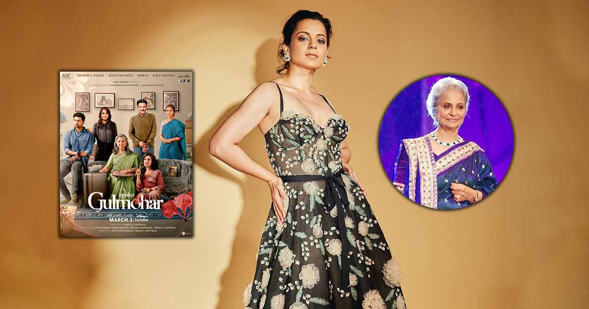 Kangana Ranaut Reviews Sharmila Tagore's Performance In Gulmohar Comparing It With The Warmth Of 'Winter Sun', Hoping For Waheeda Rahman's Full-Fledged Role Soon, Take A Look!