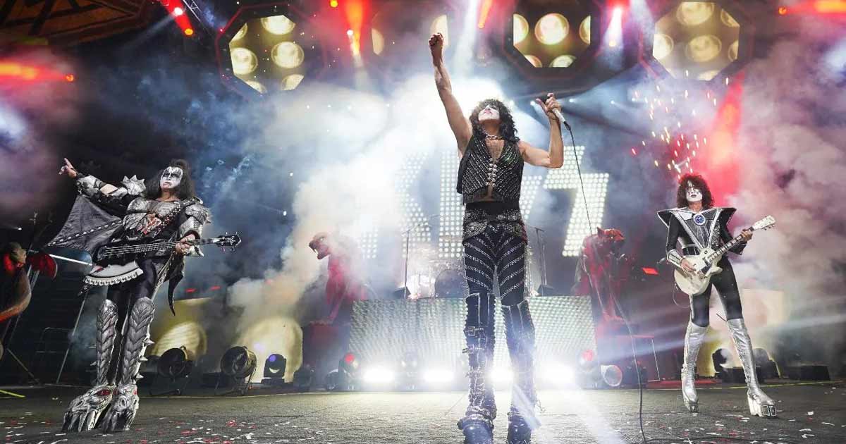 KISS rock up London stage final time as they say farewell to 'End of the Road Tour'
