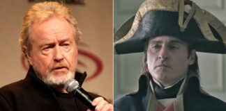 Ridley Scott transforms Joaquin Phoenix as the ruthless Napoleon Bonaparte