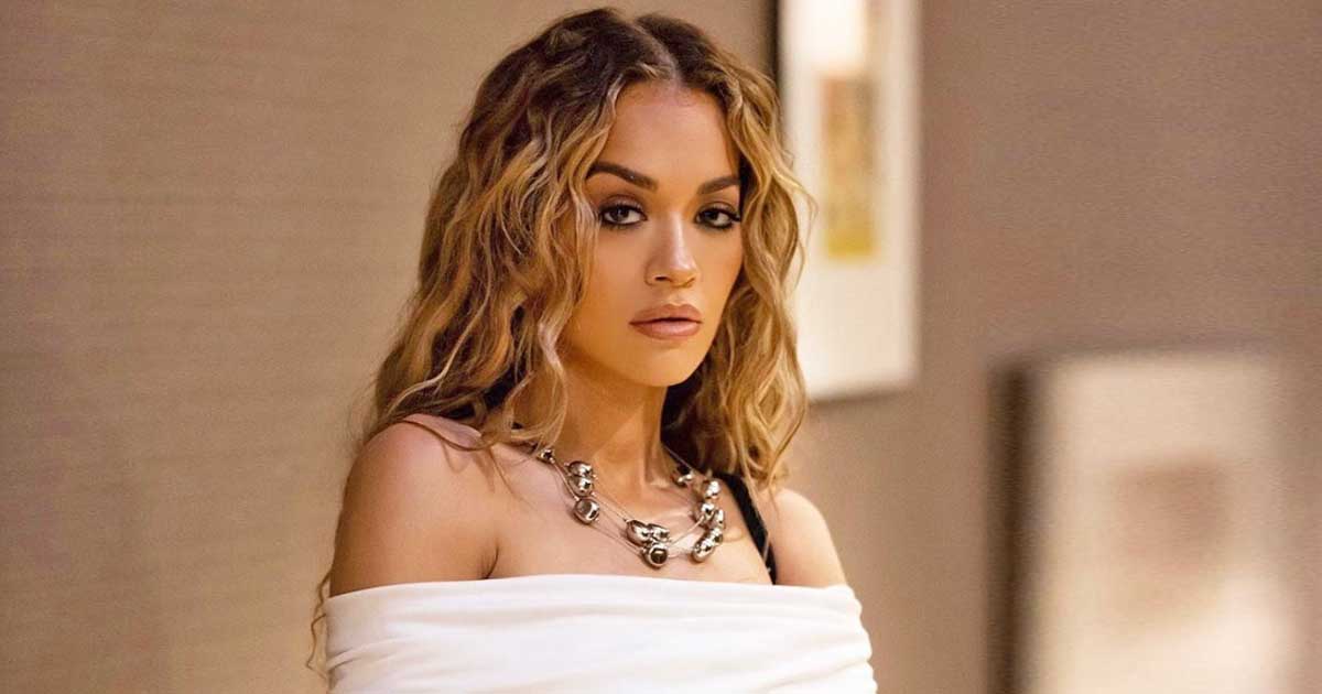 Rita Ora Ditches Bra To Put Her N*pples On Display As She Steps Out In A Racy All-Black Outfit
