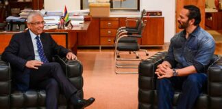 Rohit Shetty meets Mauritius PM Pravind Jugnauth