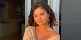 Selena Gomez Turns Into Rustic Yet Chic Cowgirl Flaunts Her Busty Assets In An One-Shouldered Tight Fitting Top Looking Sweet As A Pie!