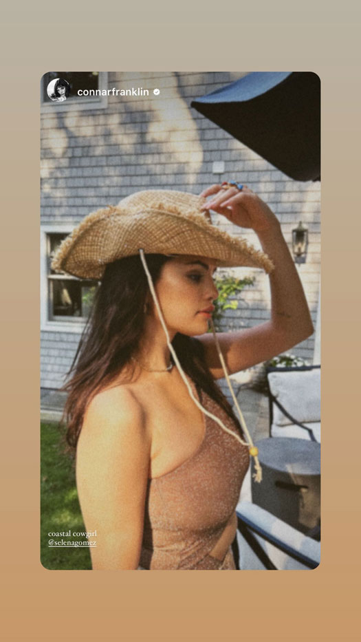 Selena Gomez Turns Into Rustic Yet Chic Cowgirl Flaunts Her Busty Assets In An One-Shouldered Tight Fitting Top Looking Sweet As A Pie!
