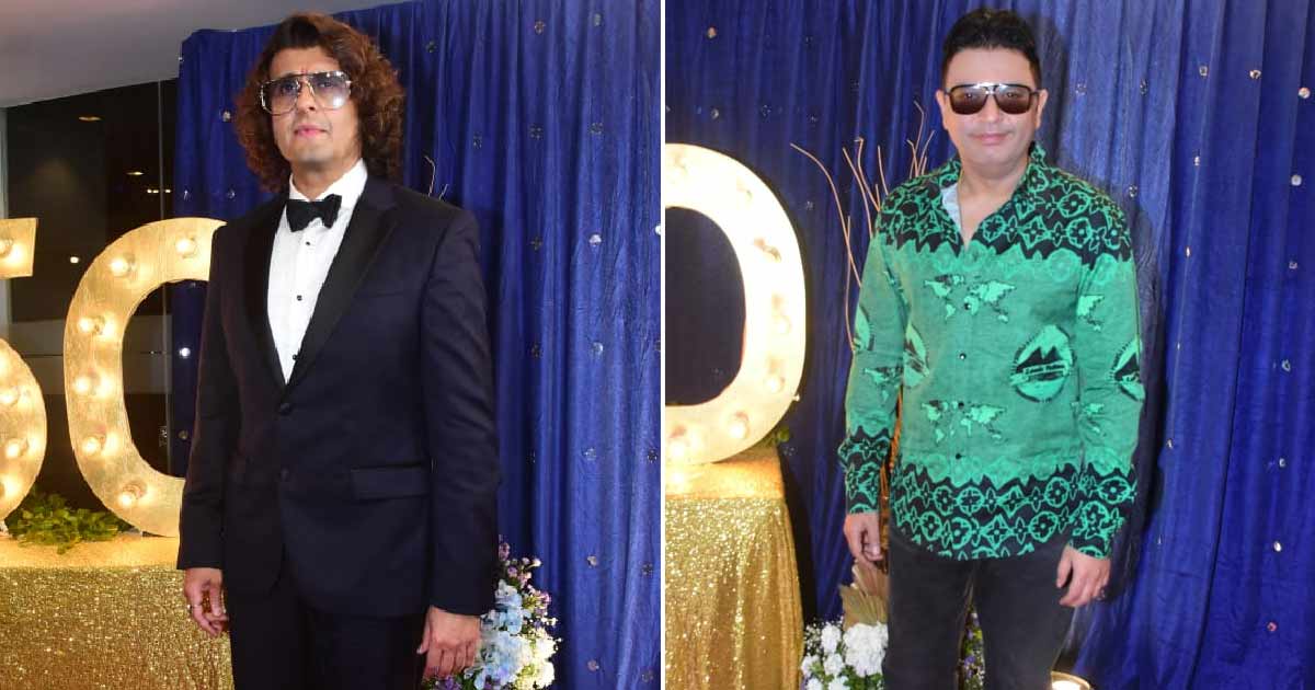 Sonu Nigam hugs Bushan Kumar to signal end of feud at 50th b'day bash