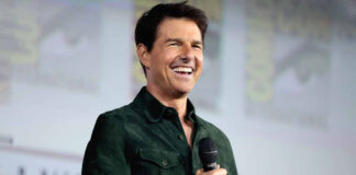 Tom Cruise makes rare public appearance in NYC with son Connor