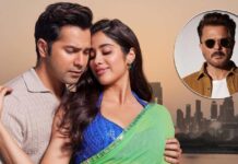Varun Dhawan Trying To Nibble Janhvi Kapoor’s Ear In This Viral Picture Leaves Netizens Unconcomfortable, Trolls Say “He Will Turn Out To Be Anil Kapoor In His Old Age” Varun Dhawan Gets Massively Trolled By Netizens On Trying To Nibble Janhvi Kapoor's Ear In This Viral Picture