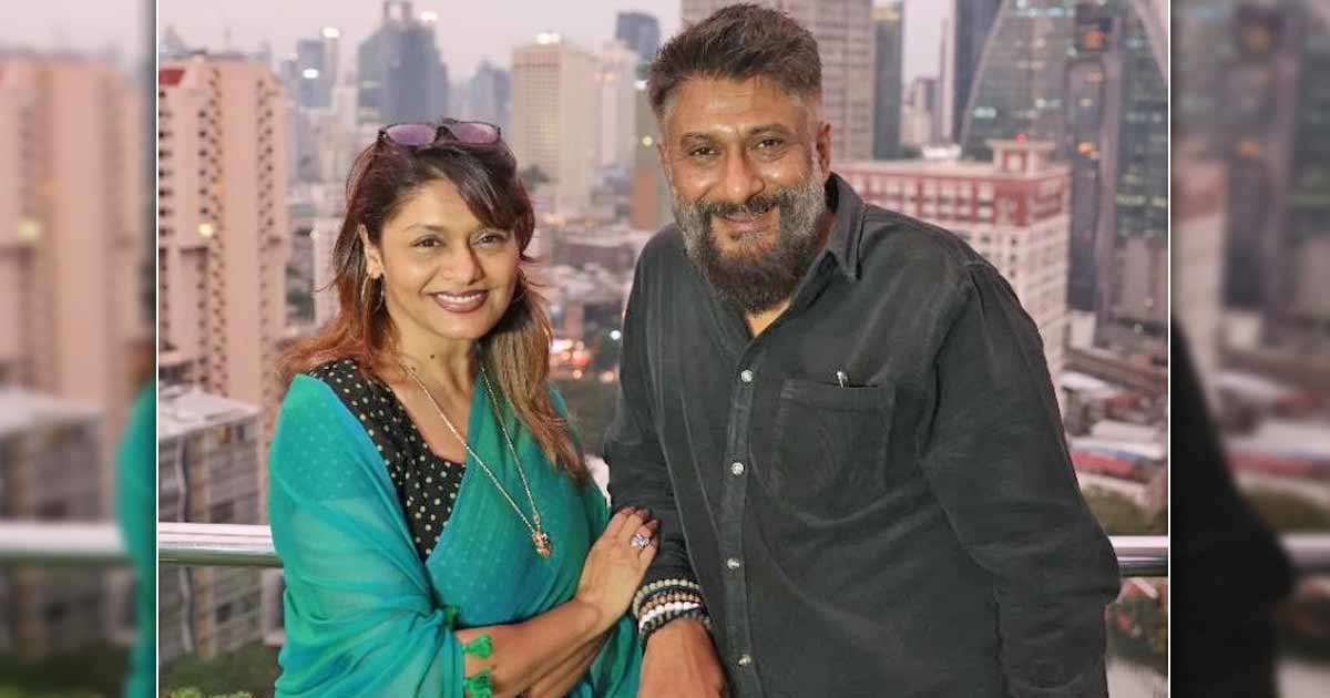 Vivek Agnihotri, Pallavi Joshi seek blessings at Shankaracharya Temple in Kashmir
