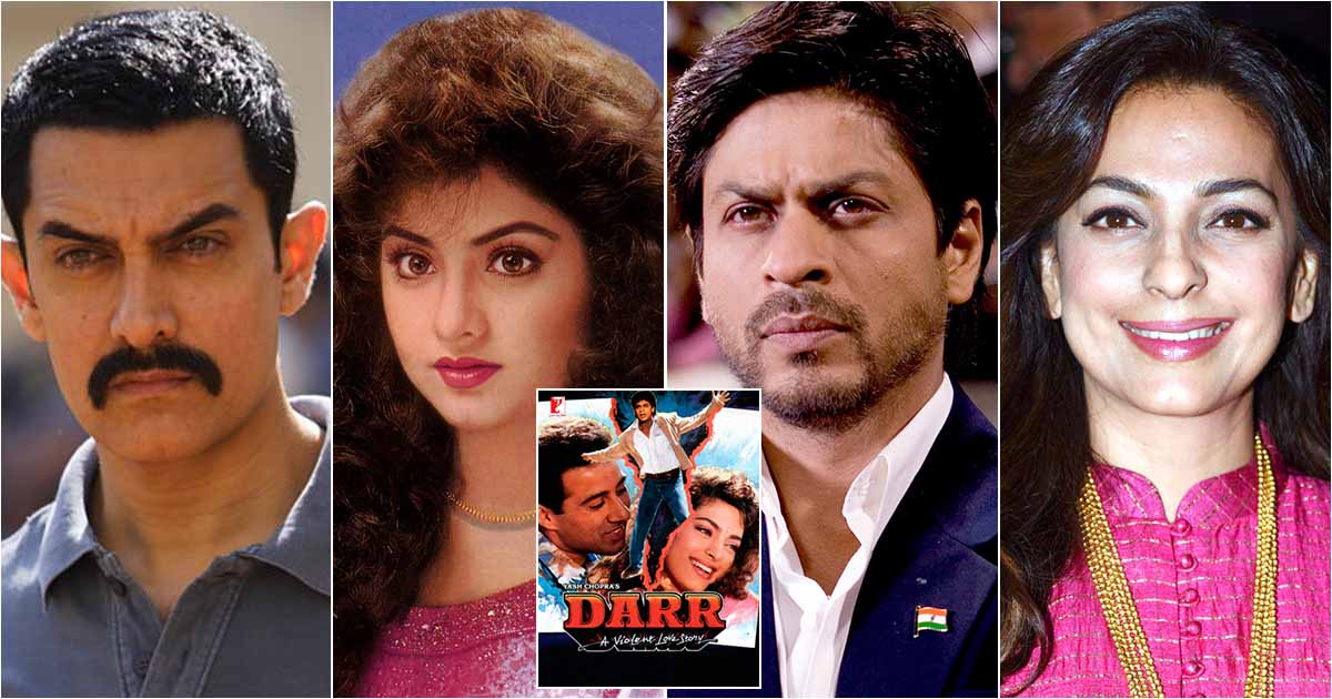 When Aamir Khan Allegedly Used His Influence On Yash Chopra To Get Divya Bharti Replaced In ‘Darr’ With Juhi Chawla, But Later Got Removed By Shah Rukh Khan