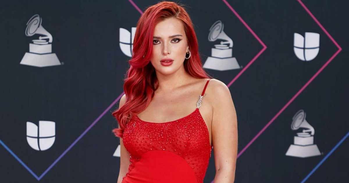 When Bella Thorne Went N*de Stripping Off Everything To Do A Sensual AF Bedroom Photoshoot Donning A Red Head - Check Out