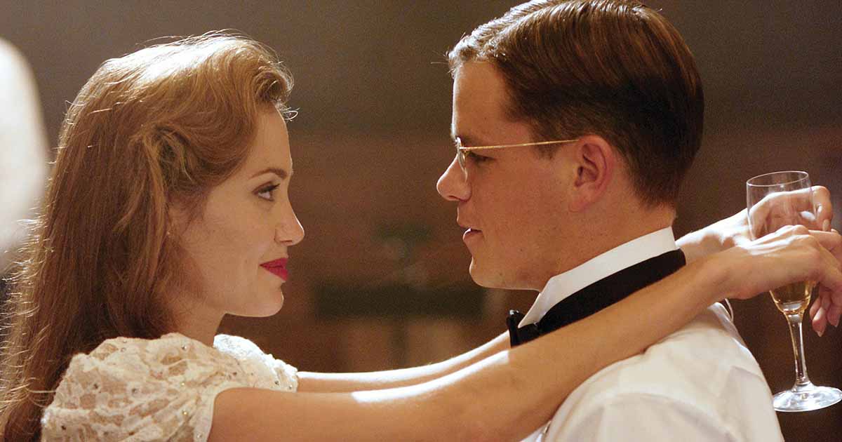 Matt Damon Embarrassing Kiss With Angelina Jolie