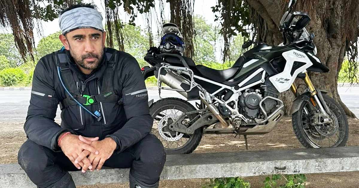 Amit Sadh's bike expedition reaches Delhi after covering 1,500 km