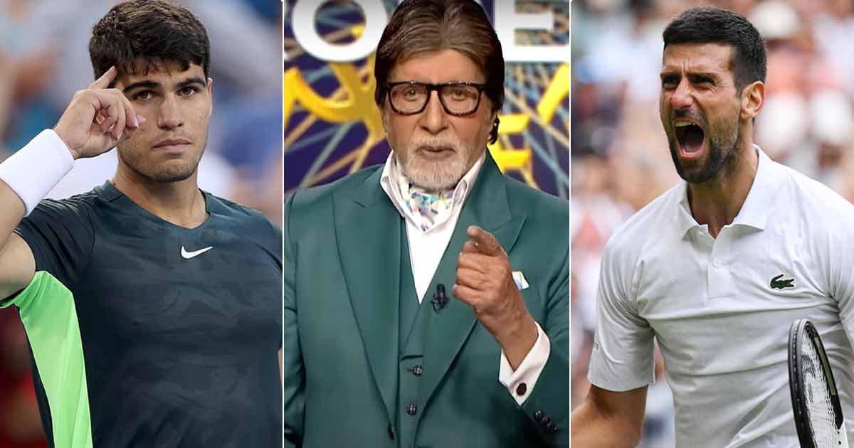 Big B calls Novak Djokovic, Carlos Alcaraz 'terrific players, have great future'