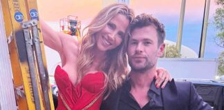 Chris Hemsworth's wife Elsa Pataky seen with bruised eye