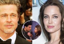 Did Brad Pitt’s First Sight At Angelina Jolie Have Any Connection With Ex-Wife Jennifer Aniston’s FRIENDS Scene With Ross? Awkward Question Once Left Him Speechless For Seconds During Old Interview – Watch Did Brad Pitt's First Sight At Angelina Jolie Have Any Connection With Ex-Wife Jennifer Aniston's FRIENDS Scene With Ross?