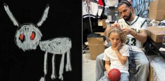 Drake reveals 'For All the Dogs' album cover designed by his son Adonis