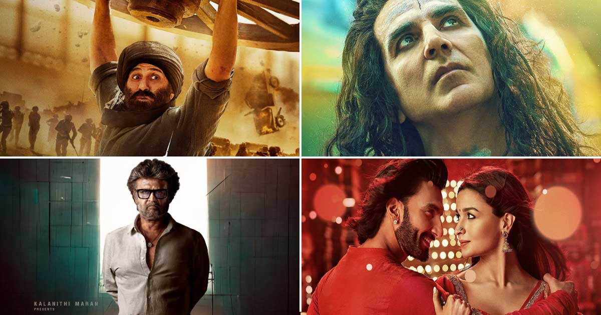 Gadar 2, OMG 2, Jailer & Other Biggies Bring 2.1 Crore People In Just 3 Days With Over 390 Crore+ Ticket Sales Creating A New Record