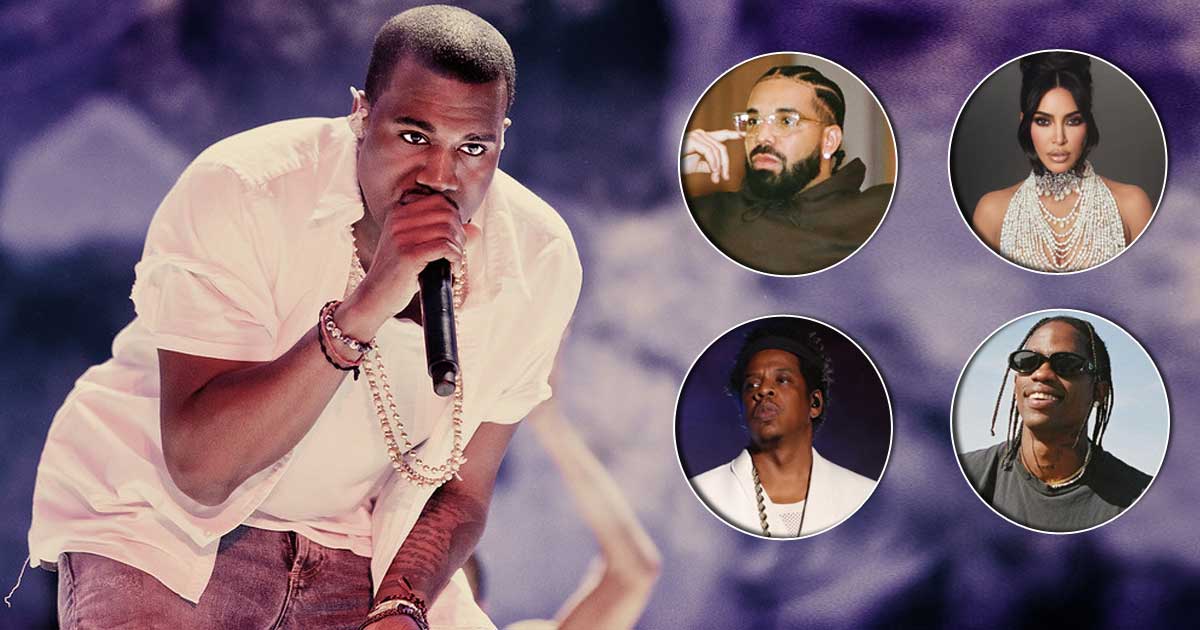 Kanye West Boasted Of His Net Worth & Said He's Worth More Than Drake, Jay-Z, Kim Kardashian & Travis Scott Combined Together, Added "I'm Talking To Everyone..."