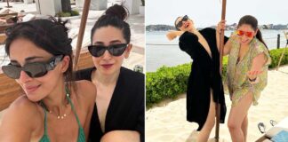 Karisma Kapoor, Ananya Panday set gram on fire in bikini photos from Ibiza vacation