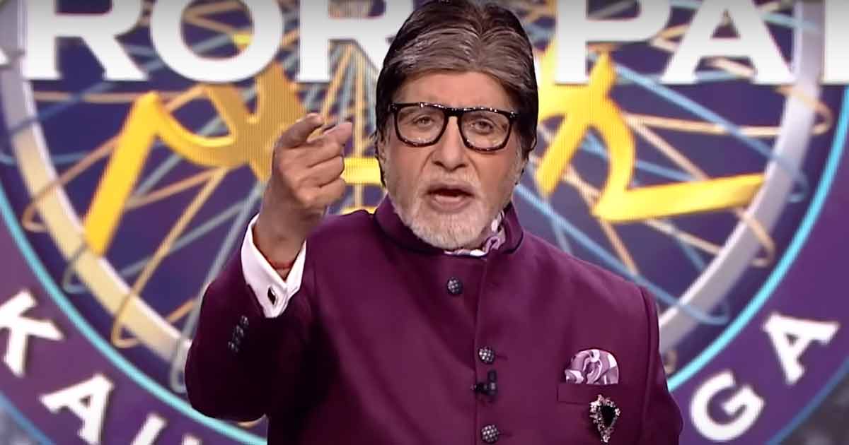 'KBC 15': Big B lauds determination of contestant suffering from rare genetic disease