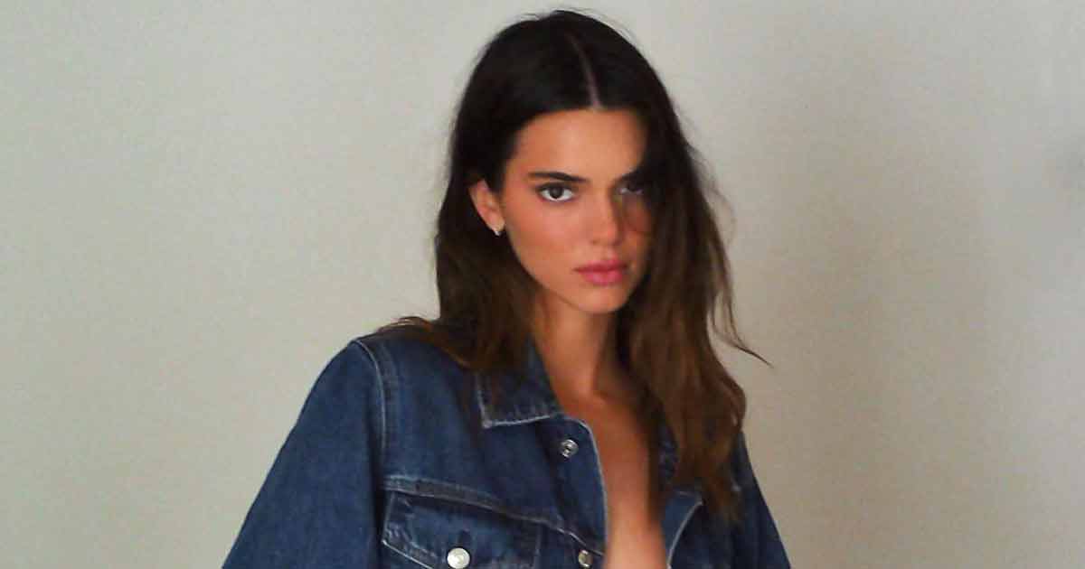Kendall Jenner Leaves Nothing To Imagination While Posing N*ked On A Horse With Her Hand Covering Her N*pples, Disappointed Netizens Say “Vegan Brand Using Horse & A Kardashian… That’s A Huge No”