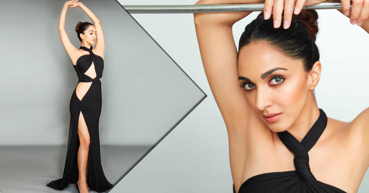 Kiara Advani Tastefully Teases Her Fans By Flaunting Her Structured  Physique & Bare Skin In A S*xy High Slit, Cutout Black Dress - This Pretty  Woman Surely Knows How To Cast A