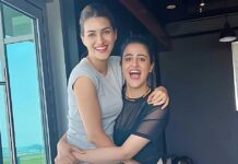 Kriti shares video showcasing strong bond with sister Nupur Sanon