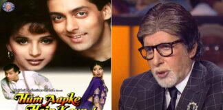 Madhuri Dixit adopted Redo after shoot of 'Hum Aapke Hain Koun', reveals Big B