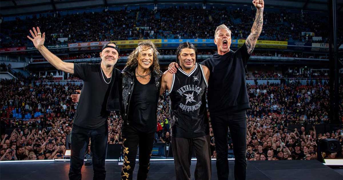 Metallica forced to pay over $300k in damages as fans damage venue property