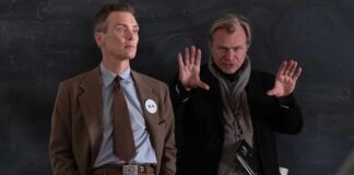 Netizens React To Christopher Nolan Holding An IMAX 65mm Camera Weighing Over 113 Kg Over Cillian Murphy In BTS Image From Oppenheimer