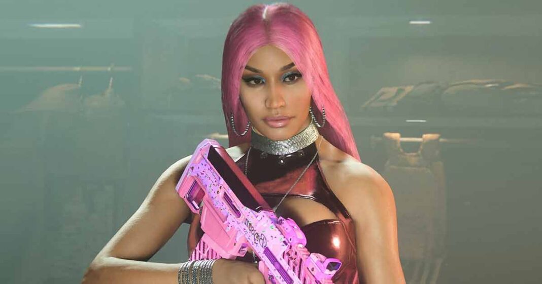 Nicki Minaj Gets Brutally Trolled For Her All-Pink Avatar From Call Of ...