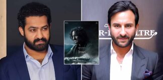 NTR Jr wishes Saif Ali Khan a happy birthday as he unveils poster from 'Devara'