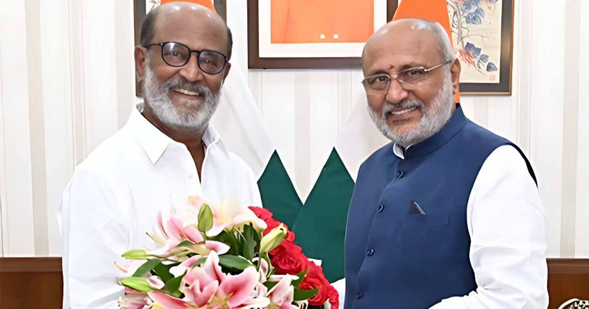 Rajinikanth meets Jharkhand Guv, visits Rajrappa temple post 'Jailer' success