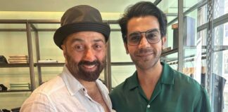 Rajkummar drops pic with 'man of the hour' Sunny Deol