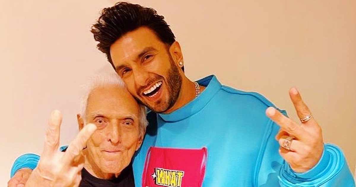 Ranveer Singh shares cute post with his 'heartthrob' grandpa